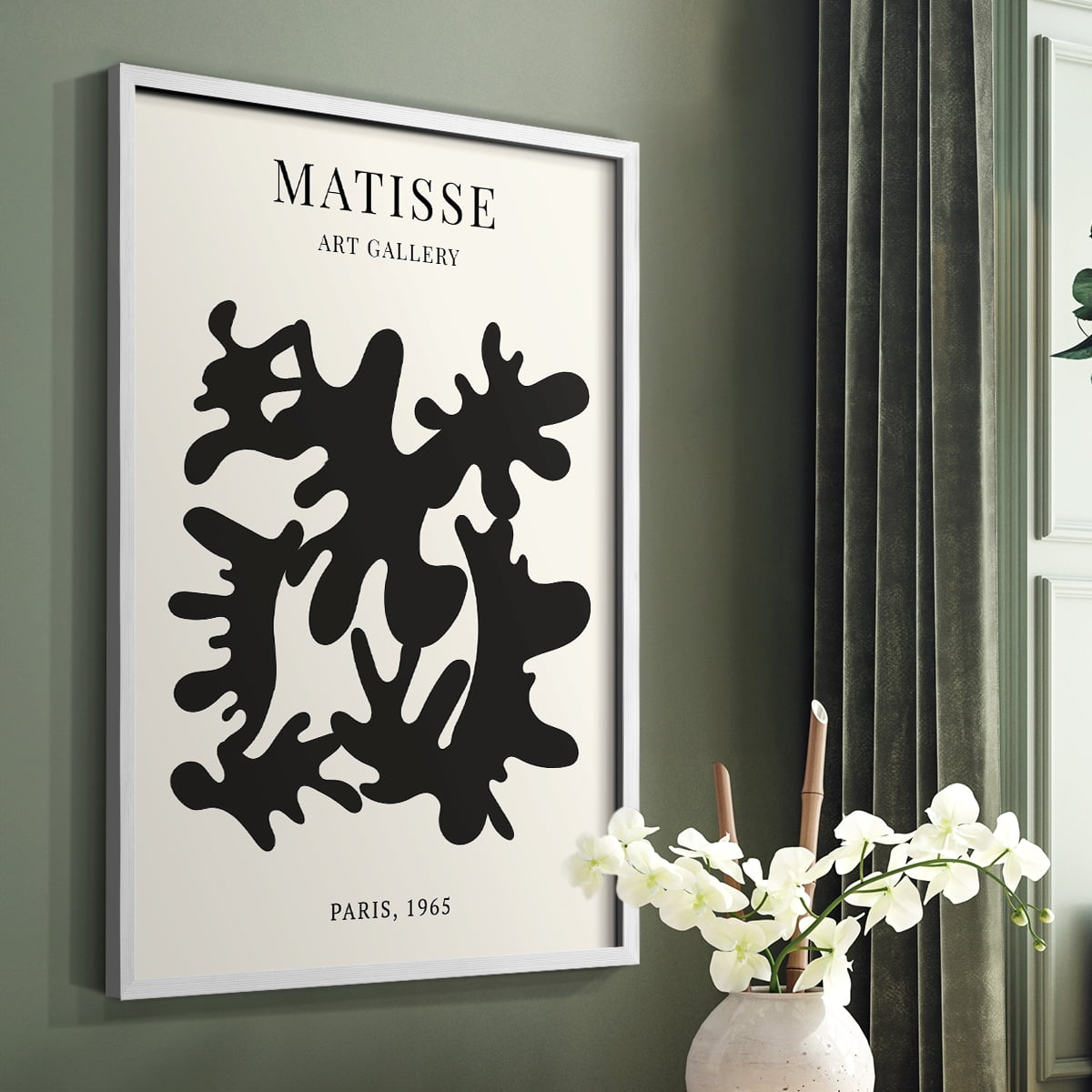 Matisse LXIX Framed Print - Solid Wood