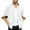 White, variant on Kaemgyyd Long Shirt for Men Casual Lightweight Button down Coat Loose Solid Color Collar Shacket Jacket with Pockets