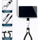 thumbnail image 2 of 2 Correa Para Celular Cuerpo Cruzado Ajustable Negro+rosa, 2 of 8