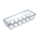 thumbnail image 4 of Porta huevos para refrigerador Bandeja porta huevos Organizador de cocina Nevera transparente 12 cuadrícula, 4 of 9