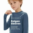 thumbnail image 4 of Unisex Kids 100% Merino Wool Base Layer Top Thermal Underwear Shirt for Girls and Boys, 4 of 7