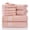 02-Pink, variant on JML Dark Gray Bath Towel Set of 8 Pieces - Cotton Blend Highly Absorbent Towels for Bathroom, 2 Soft Bath Towels, 2 Hand Towels, 4 Washcloths