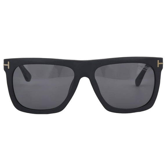 Tom Ford FT 0513 Acetate Unisex Pilot Polarized Sunglasses Black 57mm Adult