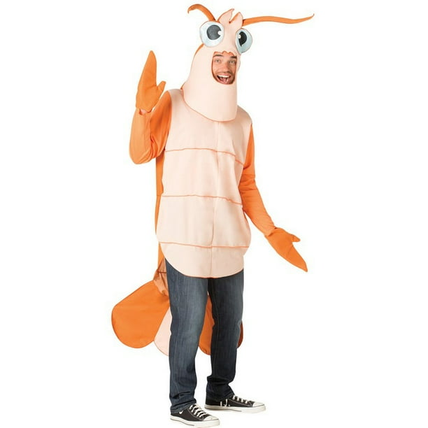 Shrimp Men's Adult Halloween Costume, One Size, (4046)