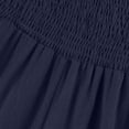 thumbnail image 6 of GILIGEGE Wide Leg Linen Pants Woman Flowy Trousers Business Casual Outfits Lounge Pants for Women Work Business Trousers Solid Color Slacks Palazzo Trousers Cotton Gauze Pants for Women Navy L, 6 of 9