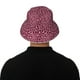 thumbnail image 5 of Balery Rose Leopard Print Sombreros para el sol para hombre y mujer, sombrero de pescador con UPF 50+, 5 of 6