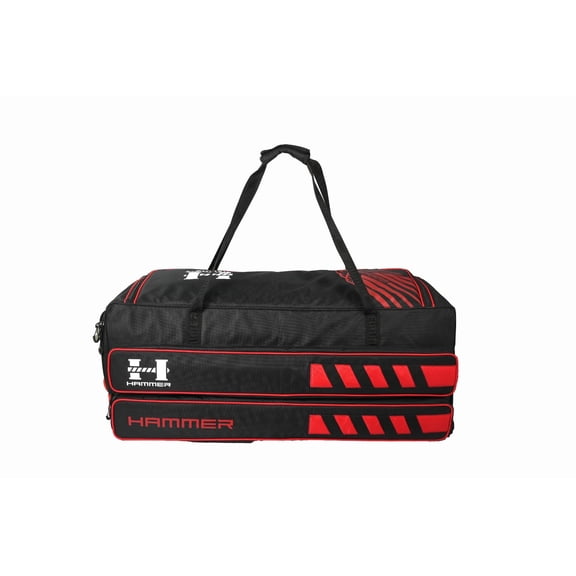 Hammer Black Edition Trolley Wheelie Cricket kit Bag
