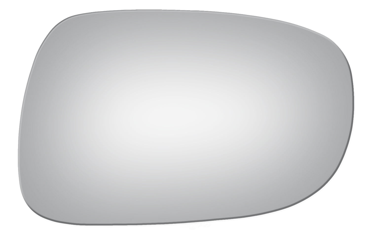 Burco Side View Mirror Replacement Glass - Clear Glass - 5336