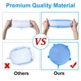 thumbnail image 3 of Silicone Stretch Lids,12-Pack Of Various Sizes ,Reusable, Durable And Expandable To Fit Various Size And Shape Of Containers As Seen On Tv,Keeping Food Fresh, Dishwasher And Freeze, 3 of 5
