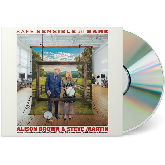 Alison Brown & Steve Martin - Safe, Sensible And Sane - Music & Performance - CD