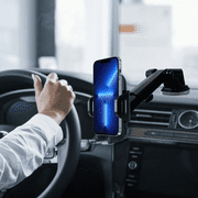 Fast Track USA Adjustable Long Neck Windshield Dashboard Car Mount, Retail Packaging with Dashboard Adhesive Pad, New 1 Count, 1 Pack