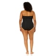thumbnail image 4 of Anne Cole Plus - Twist Front Shirred One Piece, 4 of 10