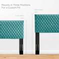 thumbnail image 5 of Modway Angela Full/Queen Performance Velvet Headboard in Teal, 5 of 10
