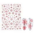 thumbnail image 1 of Christmas Nail Sticker DIY Fashion Snowflake Nail Decal Adhesive Nail Decal, 1 of 10