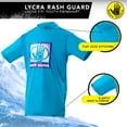 thumbnail image 3 of Body Glove Loose Fit Rash Guard Youth Swimshirt, Lite Blue, Male, Boys, Teen, 14, 3 of 5