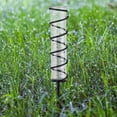 thumbnail image 1 of Medidor de lluvia de vidrio Medidor de lluvia en espiral Marco de metal Medidor de lluvia de vidrio Hallazgos de la taza medidora Tubo de hierro Medidor de lluvia de vidrio Decoración para jardín, 1 of 5