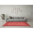 thumbnail image 3 of Ahgly Company Machine Washable Indoor Rectangle Persian Red Traditional Area Rugs, 7' x 10', 3 of 4