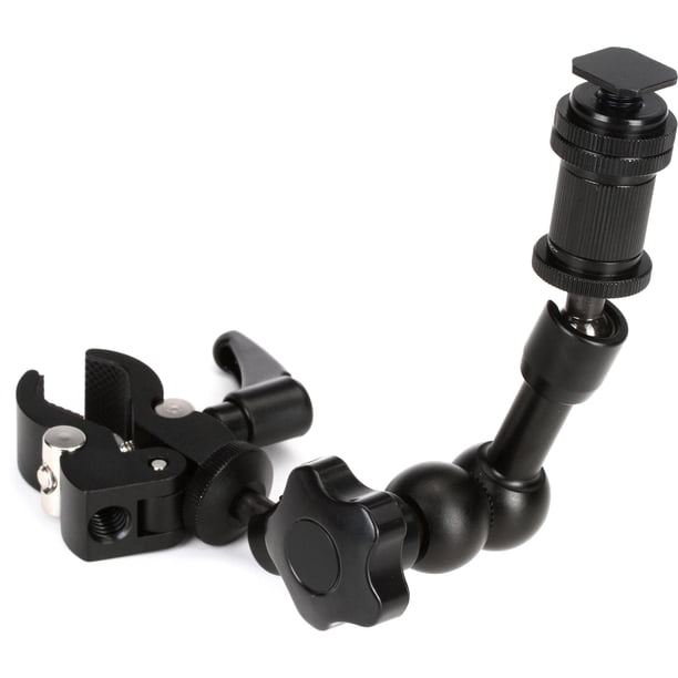 Práctico soporte de grabadora Zoom HRM-7 con brazo de 7 pulgadas para grabadoras con zoom