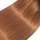thumbnail image 5 of #30 mechones de cabello humano castaño liso, 50 g/paquete de 20 cm, 22 cm, 24 cm, 5 of 9