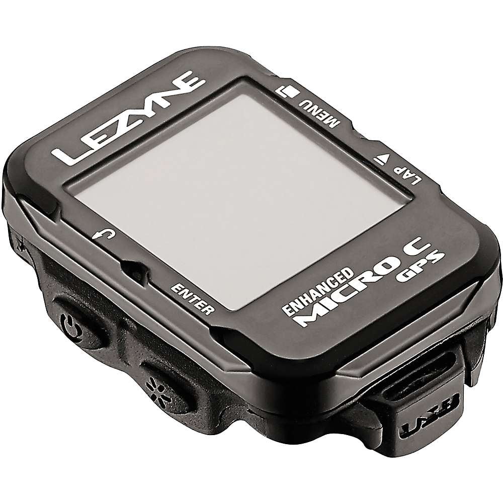 Lezyne Micro Color GPS Loaded Unit Heart Rate Monitor Includes Mount USB Black 