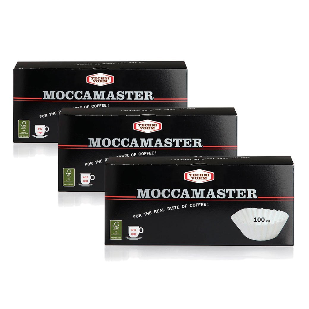 Technivorm Moccamaster 85025 Moccamaster Filters Flat Bottom Paper