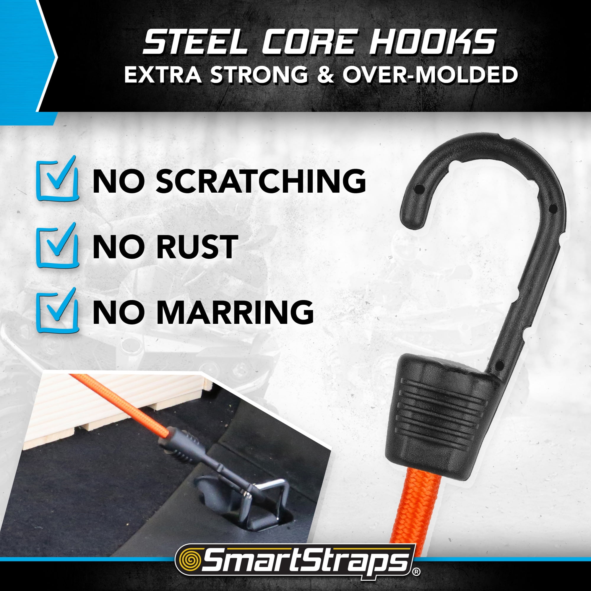 SmartStraps 12-Pack of 36in. Bungee Cords, Model# 694