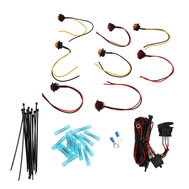 Turn Signal Flasher Harness Kit,ATV UTV Turn Signal UTV Turn Signal Kit ATVUTV Side By Side Turn