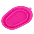 thumbnail image 3 of Makeup Brush Cleaner Mat, Eco Friendly Make Up Brush Cleaner High Durability  For Home For Travel Rose Red, 3 of 8