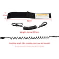 thumbnail image 2 of Elástico en espiral Balsa Cuerda de mano de seguridad Stand Up Paddle Board Surf Leash, 2 of 9