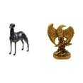 thumbnail image 1 of Majestuosa Escultura De Resina De Galgo, Figura De Animal, Decoración Del Hogar, Centro De Mesa, Obra De Arte Para Sala De Estar, Hotel, Oficina, Estanterías, Comedor, Navidad., 1 of 8