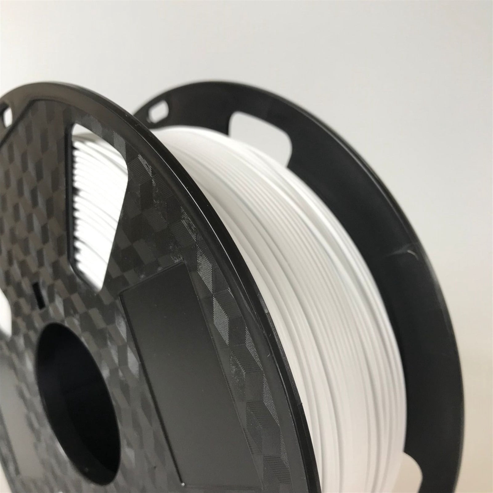 Matte White 3D Printer Filament PLA Neatly Wound Filament 1.75mm Fit Most FDM 3D Printers, 1kg Spool