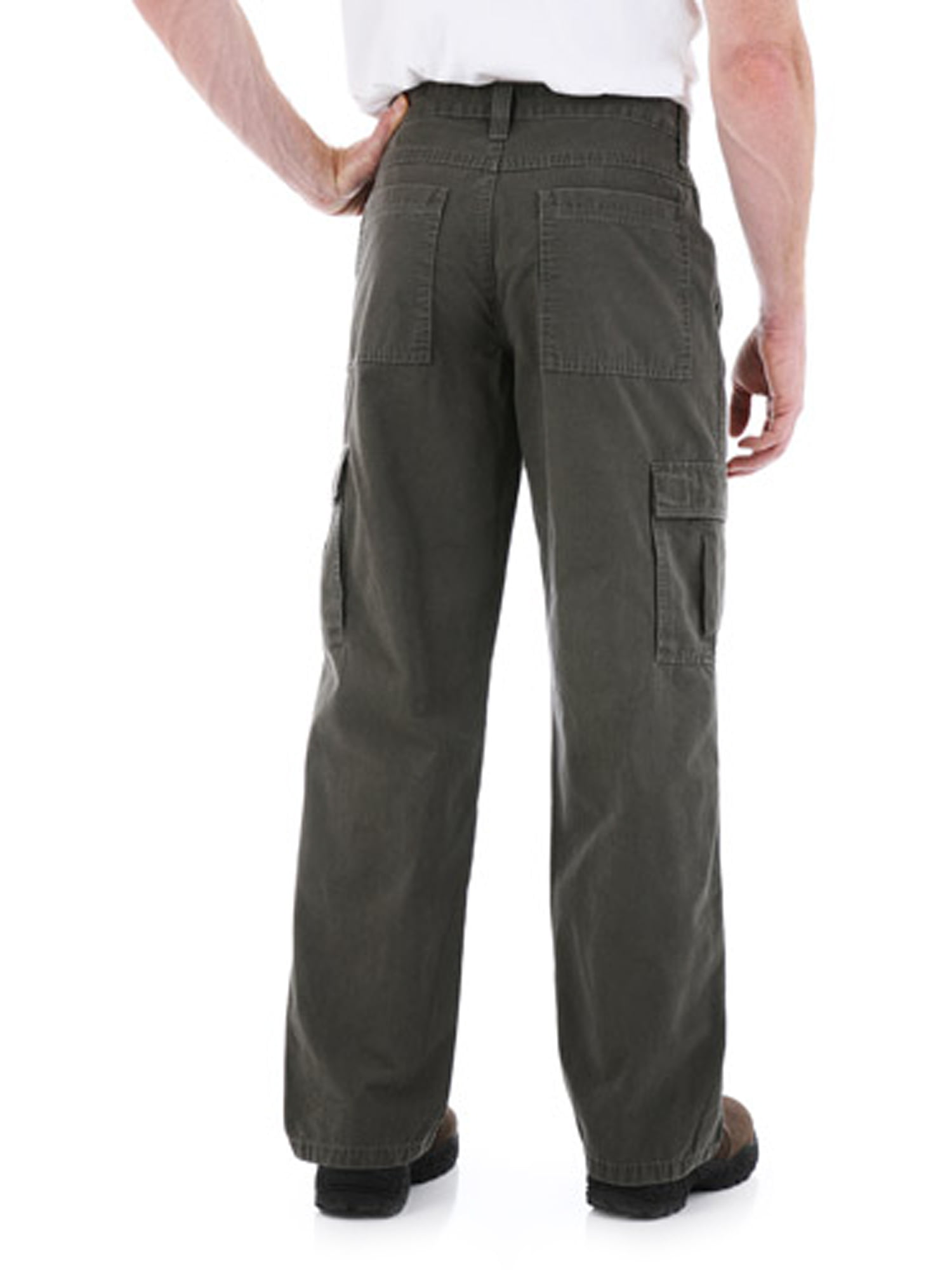 wrangler grey cargo pants