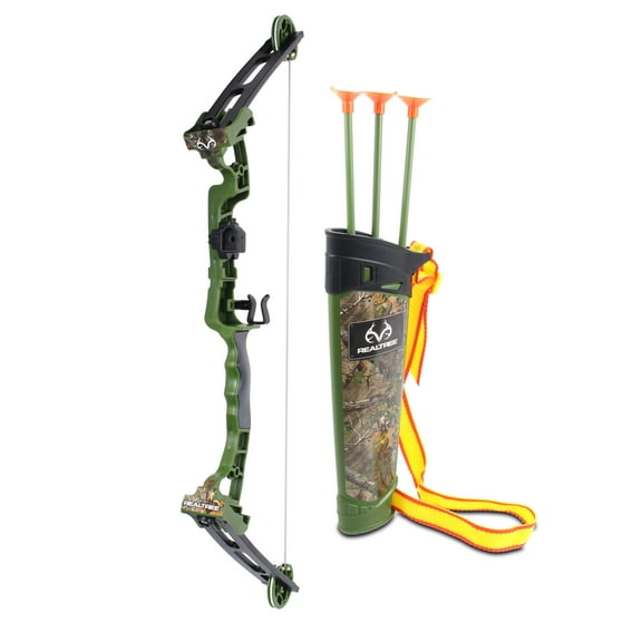 RealTree® Jr. Compound Bow Set (22"H)