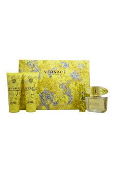 versace yellow diamond gift set bag