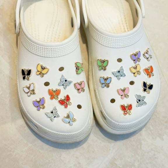 Bling Charm Shoes Accessories for Women Flower Jewelry Decorations for Party Birthday Gifts