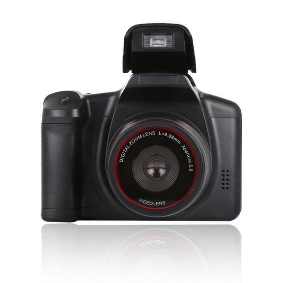 Injueey Cámara digital H.264 Cámaras de lente fija Cámara SLR 4 veces Suministros para el hogar Trípode de control de obturador Múltiples Cámaras de vídeo