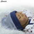 thumbnail image 4 of Spencer 20" Soft Silicone Reborn Black Baby Dolls Realistic Looking Newborn Toddler Boy Doll Birthday Xmas Gift, 4 of 8