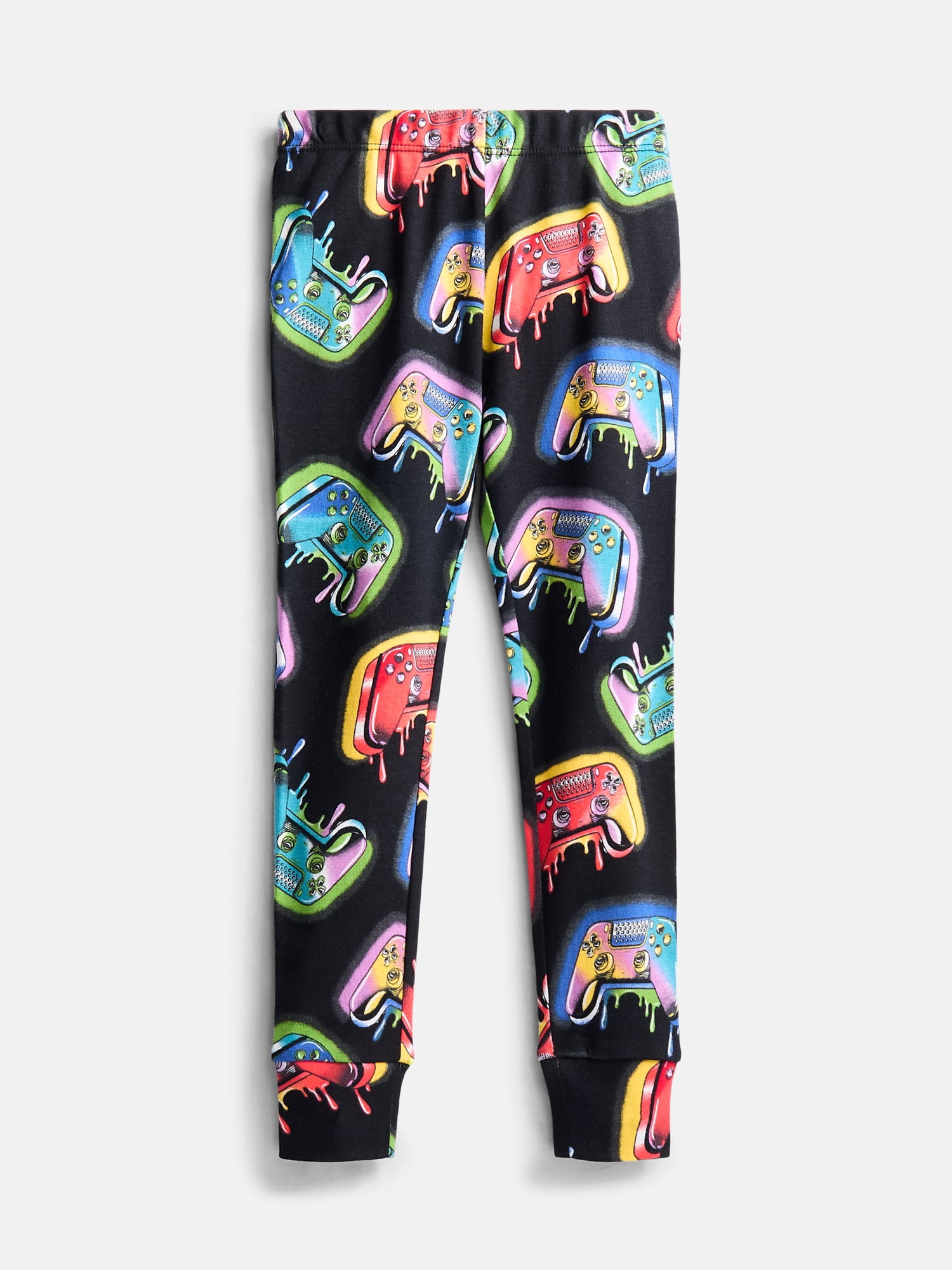 Wonder Nation Boys' Snug Fit Cotton Pajama Top and Pants Set, 2-Piece, Sizes 4-10