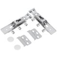 thumbnail image 3 of Riel de Riel de suspensivo del Gabinete, Hardware de Muebles Ajustables Hardware Escondido de Armario Gabinete Riel de DipSión, Para La Oficina en Casa, 3 of 7