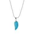 thumbnail image 1 of Collar de ala de ángel Yuyangstore de amatista natural Azul turquesa, 1 of 5