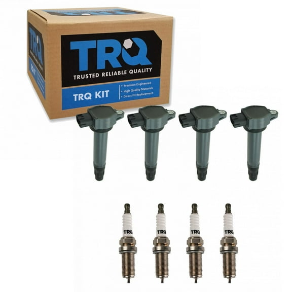 TRQ Ignition Coil & Iridium Spark Plug Kit Set for Mitsubishi Lancer Outlander ICA71859 Fits select: 2015-2017 MITSUBISHI OUTLANDER SPORT