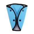 thumbnail image 1 of 2 paquetes de funda de seguridad para cinturón de seguridad de coche, ajustador triangular para personas bajas, ajustador de correa de cuello de hombro automático firme, 1 of 5