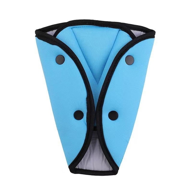 2 paquetes de funda de seguridad para cinturón de seguridad de coche, ajustador triangular para personas bajas, ajustador de correa de cuello de hombro automático firme