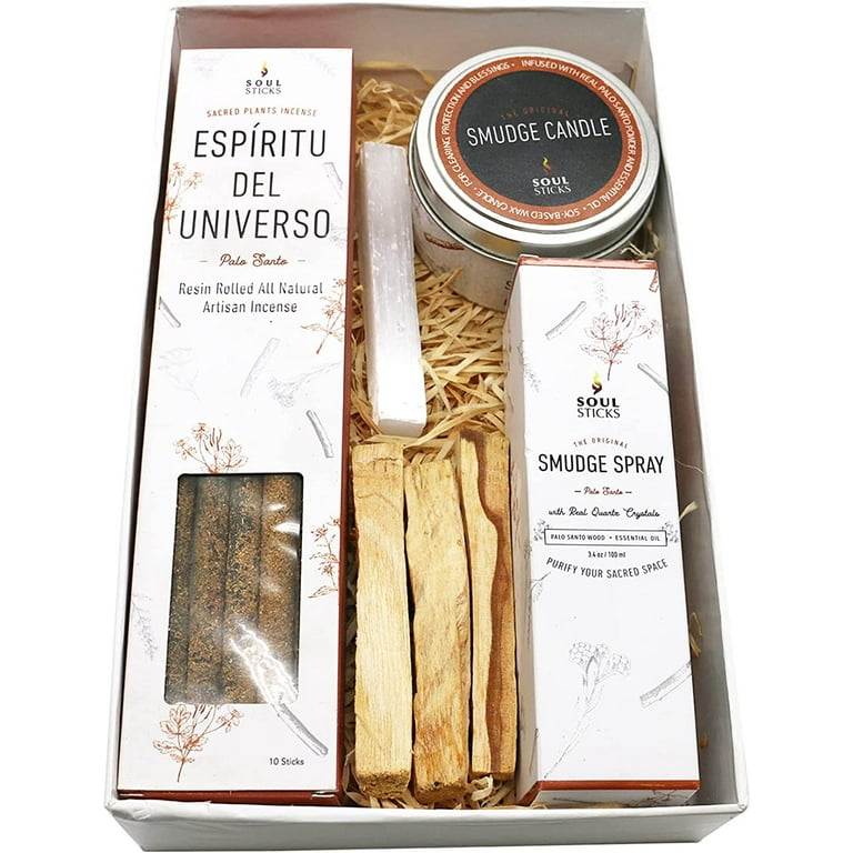 Soul Sticks Shaman's Kit Palo Santo Gift Set with Espiritu Incense