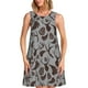 thumbnail image 1 of Disketp Brown Moose with Pinecones para Vestido sin Mangas para Mujeres, Vestidos de Verano para Mujeres, Casual y Holgado para la Playa, 1 of 7