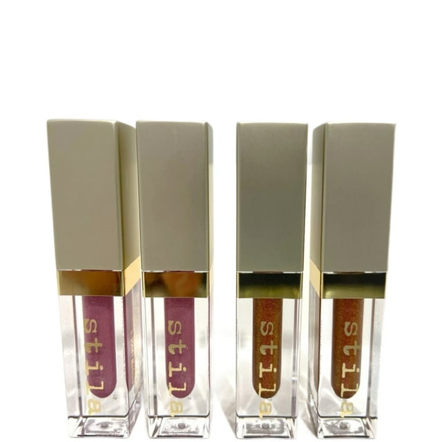Stila Beauty Boss Lip Gloss 2 Synergy & 2 Elevator Pitch 1.5 OZ Value Pack