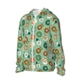 thumbnail image 2 of Haiem Christmas Donuts UPF 50+ Fishing Shirts for Men Long Sleeve UV Sun Protection Hoodie Non-Mask Outdoor Hiking Shirts, 2 of 9