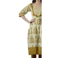 thumbnail image 4 of Moomaya Kurti de Designer Bollywood pour Femmes, Kurta Tunique Imprimée Longueur Genou, 4 of 6