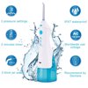 White & blue Oral Hygiene Tools Portable Oral Irrigator Teeth Water SPA 220ml Dental Oral Care Water Jet Irrigator Flosser