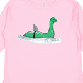 thumbnail image 4 of Inktastic Nessie Shark Boys or Girls Long Sleeve Toddler T-Shirt, 4 of 5